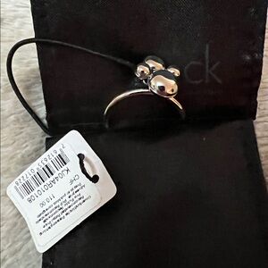 Calvin Klein Silver Bubble Cluster Ring